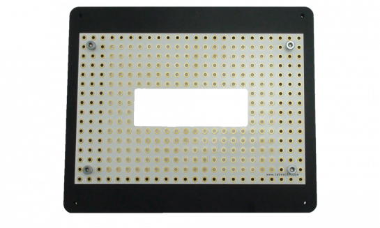 Breadboard - LS600-CH on SVM340 breadboard top stage (A-SVM-STAGE-BB)