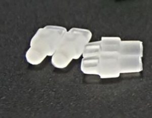 Mini-Luer Male Twin Plug, P/N 10000179 (09-0553-0335-09), Microfluidic ChipShop