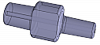 Male mini Luer fluid connector