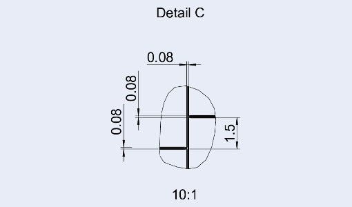 Droplet Generator Chip, Multi Channel Design, P/N 10000176, 13-1006-0285-03