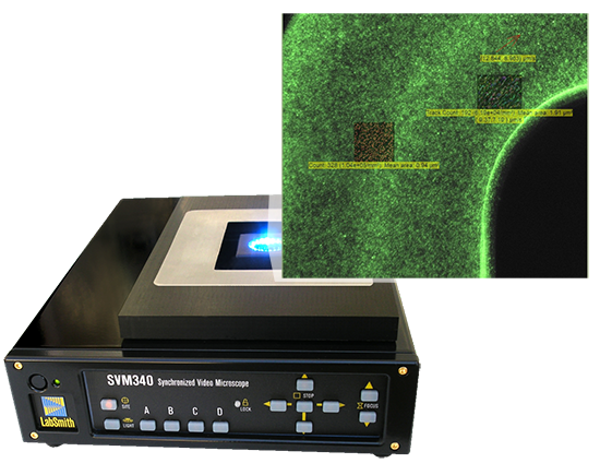 LabSmith SVM340 Synchronized Video Microscope with Particle Counting Software