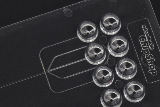 Droplet Generator Chip, Mini-Luer, Topas, 10000005 - Microfluidic ChipShop