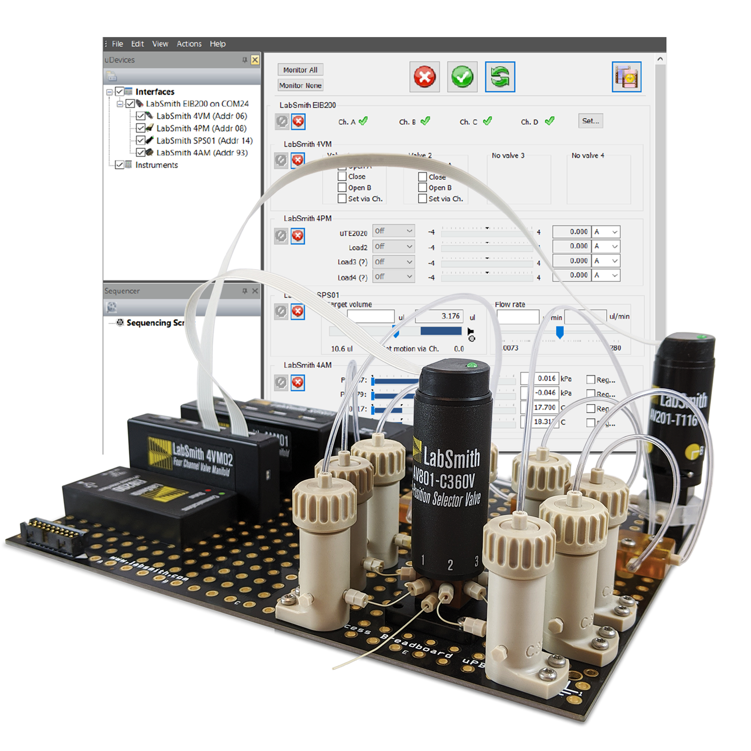 LabSmith Microfluidic Flow and Automation Products