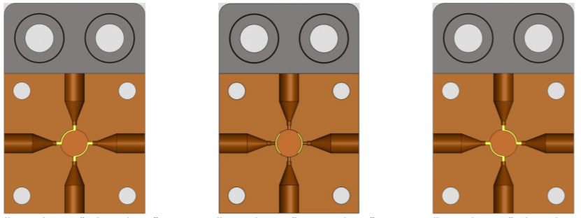 LabSmith AV202 Automated Microfluidic Valve Positions Diagram