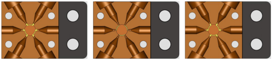 LabSmith AV303 Automated Microfluidic Valve Positions Diagram