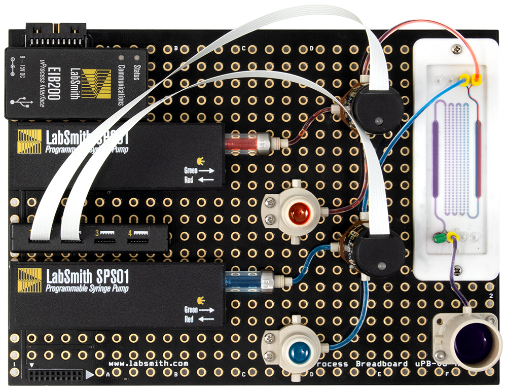 Microfluidics education kit from LabSmith - teach microfluidics, learn microfluidics