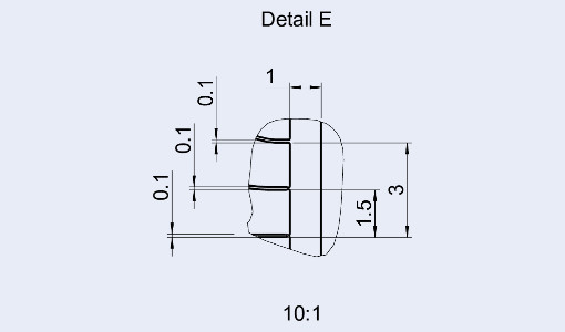 Droplet Generator Chip, Multi Channel Design, P/N 10000175, 13-1006-0285-02
