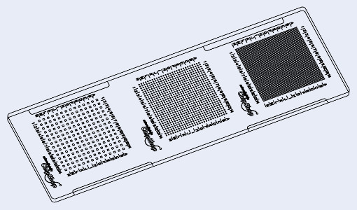 Microfluidic  ChipShop Titer Plate - Microscopy Slide Format, 10000199, Fluidic 18