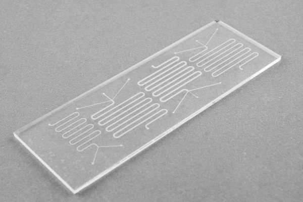 Microfluidic Chip - Glass Meander Chip, 10000295