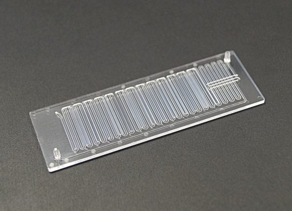 Meander and Continuous Flow PCR Chip, Olive, Zeonor, 10000011, Microfluidic ChipShop