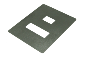 Stainless Steel Sample Plate (A-SVM-PLATE2) for use with SVY340 Video Microscope