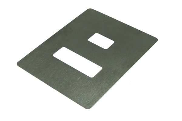 Stainless Steel Sample Plate (A-SVM-PLATE2) for use with SVY340 Video Microscope