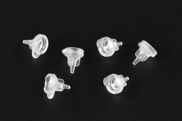 One-wing Mini Luer Male Plug Low Volume Displacement, 10001068, Microfluidic ChipShop