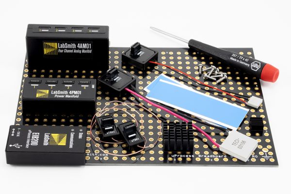 microfluidics kit, microfluidic thermal control kit, ute-01 thermal control module, labsmith