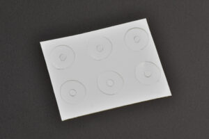 Adhesive Ring, Fluidic 697, for Female Luer Lok Compatible Interface, microfluidic ChipShop