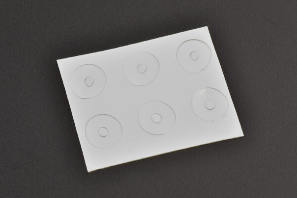 Adhesive Ring, Fluidic 697, for Female Luer Lok Compatible Interface, microfluidic ChipShop