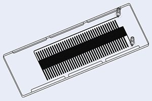 Fluidic 708, reaction chip, 10000745, microfluidic chipshop
