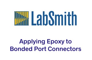 applying epoxy to captite bonded port connectors video