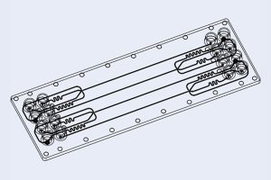 Droplet Generator Chip, 10002065, Fluidic 1505, Mini Luer, Topas, Microfluidic ChipShop